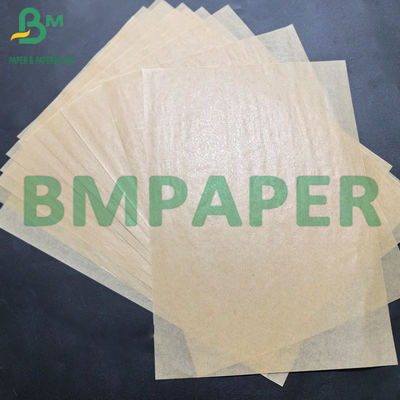 40 กรัม กระดาษ Kraft สีน้ําตาล กระดาษกระดาษกระดูกรัดกันความชื้นระดับอาหาร