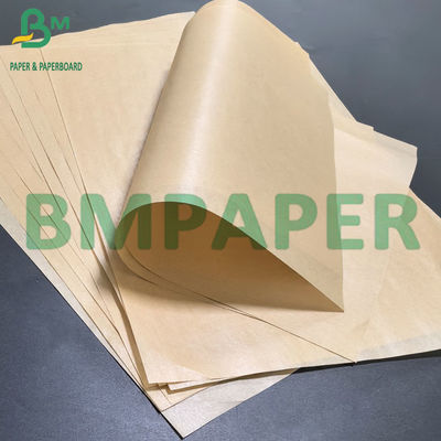 40 กรัม กระดาษ Kraft สีน้ําตาล กระดาษกระดาษกระดูกรัดกันความชื้นระดับอาหาร