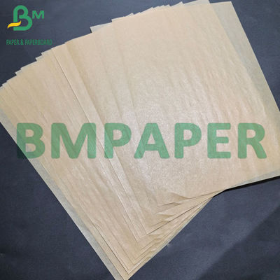 40 กรัม กระดาษ Kraft สีน้ําตาล กระดาษกระดาษกระดูกรัดกันความชื้นระดับอาหาร