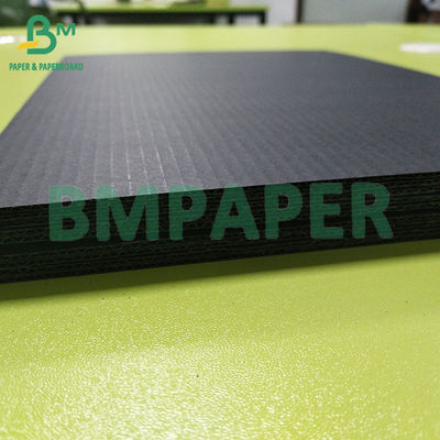 120 กรัมผสมกระดาษผสมสีดํา 3 พลายกระดาษ corrugated สําหรับกล่องของขวัญระดับสูง