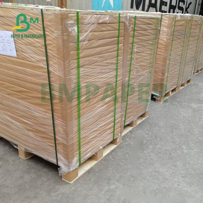 80 กรัม C1S กระดาษขาวเคลือบกระจ่างสูง สําหรับเครื่องดื่ม 70 x 100 ซม
