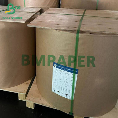 หม้อกระดาษครัฟท์สีขาวสําหรับกระเป๋า 120 กรัม 150 กรัม สามารถพิมพ์ได้ MG Kraft กว้าง 787 มม 1092 มม