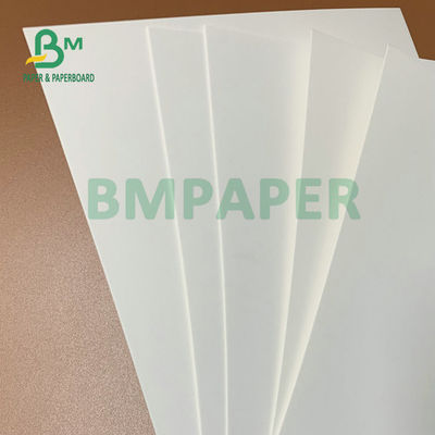 275 กรัม + 15 กรัม PE ผนังกระดาษสีขาว 74 x 106 ซม สําหรับกล่องบรรจุอาหารแข็ง