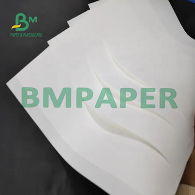 กระดาษสังเคราะห์กันรอยสีขาว 80um 100um สําหรับการพิมพ์หมึก
