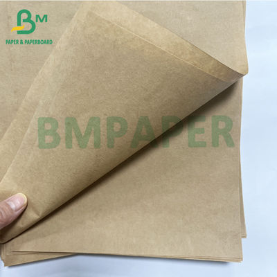 อาหารบรรจุกระดาษ Kraft แข็งแรง 40 50 GSMธรรมชาติ