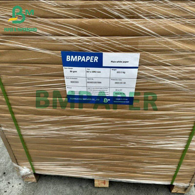 70 กรัม 75 กรัม 80 กรัม กระดาษพิมพ์สีขาวไร้ไม้ กระดาษออฟเซ็ต ขนาด 787 มม x 1092 มม