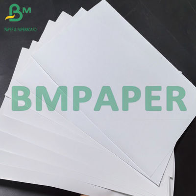 กระดาษสติ๊กเกอร์พีพีสติ๊กเกอร์สีขาว 80um พร้อมกระดาษเคลือบ 80 กรัม สําหรับพิมพ์เลเซอร์