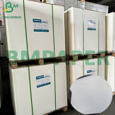 กระดาษสังเคราะห์ PP ขาว 80 มม 100 มม ที่เคลือบ ไม่มีไขมัน สําหรับเมนู