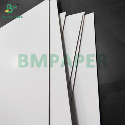 1200 กรัม 1500 กรัม 2 ด้าน โครงการเคลือบสีขาว โครงการเคลือบดิน Duplex Board ความแข็งแรง