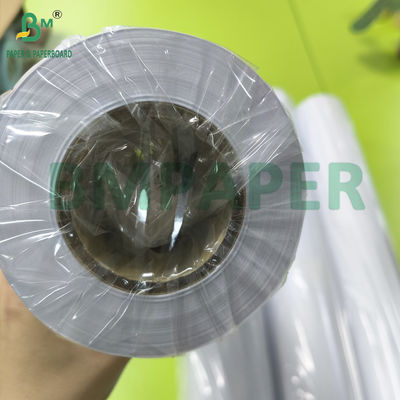 24 X 150 CAD กระดาษม้วน, 20 ปอนด์ บอนด์กระดาษ 2&quot; หลัก CAD Inkjet การพิมพ์