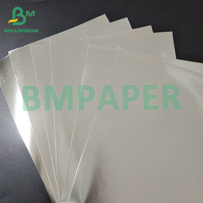 70 กรัม 763 มม สามารถพิมพ์ได้ แข็งแรงฝนเงิน แอลูมิเนียมสัญลักษณ์เบียร์ กระดาษโฮโล