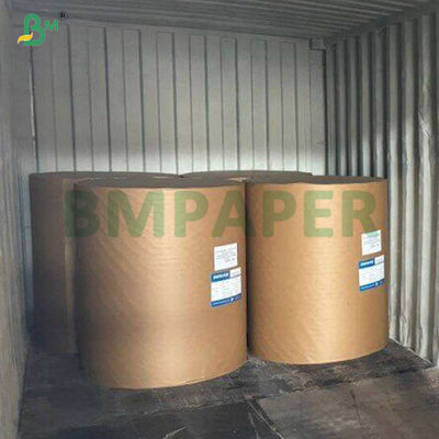 70 กรัม 80 กรัม C1S กระดาษสีขาวกระจ่างสําหรับการทําสติป้าย ความกว้างของม้วน 1020 มม