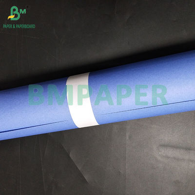 18&quot; 20LB Single Side Purple Blue CAD Plotter Paper 2&quot; Core สําหรับการถ่ายเอกสารไฟฟ้า