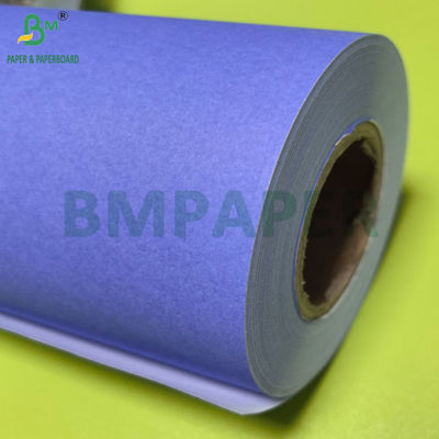 กระดาษพิมพ์พลอตเตอร์สีม่วง 1 ด้าน 3'' หลัก 80g กระดาษวิศวกรรม CAD