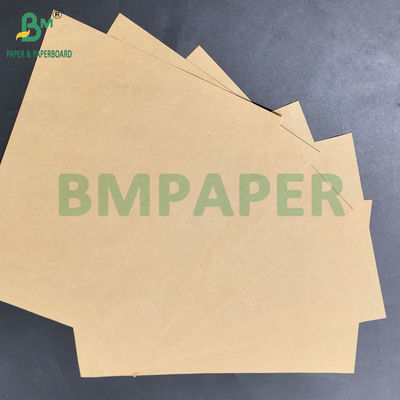 50 กรัม 60 กรัม กระดาษพับไม้บริสุทธิ์ ไม่เคลือบ กระดาษพับ Kraft สีน้ําตาล