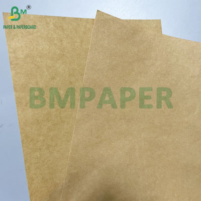 70 80 GSM กระดาษกระดาษ Kraft สีน้ําตาล ไม่ขาว กระดาษกระดาษแรงสูง 50kg การบรรทุก