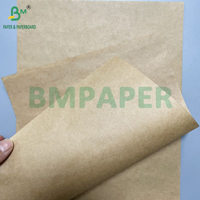 70 80 GSM กระดาษกระดาษ Kraft สีน้ําตาล ไม่ขาว กระดาษกระดาษแรงสูง 50kg การบรรทุก