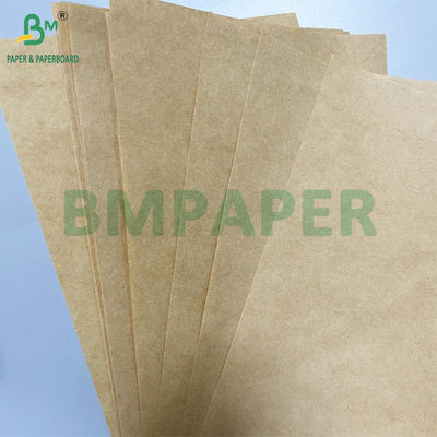 70 80 GSM กระดาษกระดาษ Kraft สีน้ําตาล ไม่ขาว กระดาษกระดาษแรงสูง 50kg การบรรทุก