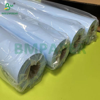 ดับเบิ้ลไซด์ สีฟ้า 80 กรัม วิศวกรรมออกแบบกระดาษสีฟ้า 24 นิ้ว x 50 หลา