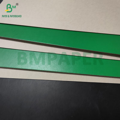 1.2mm 800g กระดาษกล่องสีเขียวสําหรับแฟ้ม 720 X 1030mm ความแข็งแรง