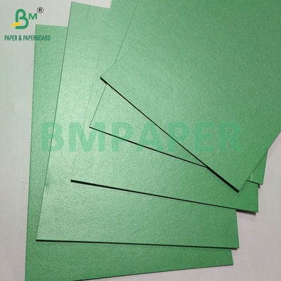 1.2MM กระดาษสีเทาเคลือบกระจ่างใส ความแข็งแรงสูง สีเขียวเคลือบ