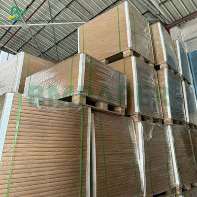2 มิลลิเมตร 2.5 มิลลิเมตร ด้านเดียว สีฟ้า ลายสีเทา Backboard สําหรับกล่องของขวัญ 31 X 43 นิ้ว