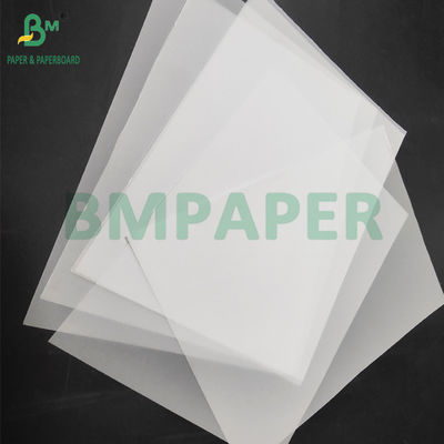 93gm กระดาษติดตามสีขาวโปร่งใส สําหรับผนังดอกไม้ ขนาด 60 x 85 ซม น้ําหนักเบา