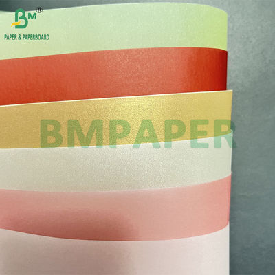 100 GSM เนียน พรีเมียมทองสีชมพู กระดาษครึ่งโปร่ง ความกว้าง 889 มม