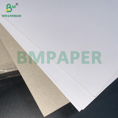 400 กรัม GD1 GD2 กระดาษ Duplex Print With Offset And Flexo คุณภาพสูง C1S ขาวเคลือบสีเทา