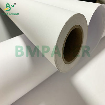 24' x 300ft 2' Core Inkjet Paper Bond Roll สําหรับการพิมพ์ แผนการวางแผน