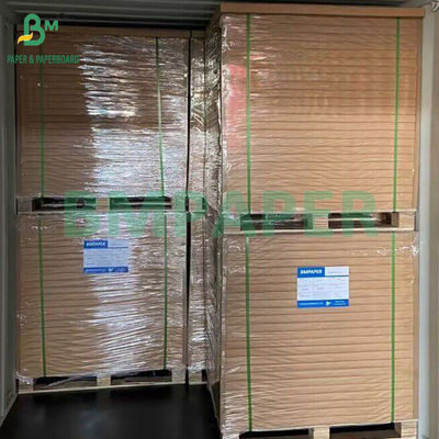กระดาษครัฟท์สีน้ําตาลแข็งแรง 80 กรัม ความแข็งแรงในการระเบิดสูง สําหรับกระเป๋าบรรจุแป้ง