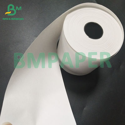48gm 3 1/8&quot; x 260&quot; กระดาษใบรับรองความร้อนสีขาว จัมโบ รอลล์สําหรับบัตรเครดิต ATM