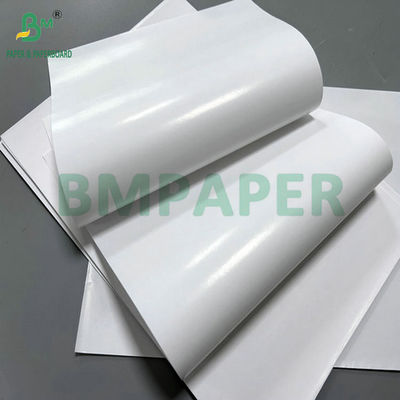 90 กรัม 130 กรัม คาร์ทบอร์ด C1S เรียบเรียบสําหรับพิมพ์นิตยสาร 37 &quot;x 23&quot;