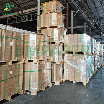 ความแข็งแรงสูง 250 กรัม 270 กรัม สีน้ําตาล Kraft Liner สําหรับการ์ตูนของขวัญ 61 x 86cm