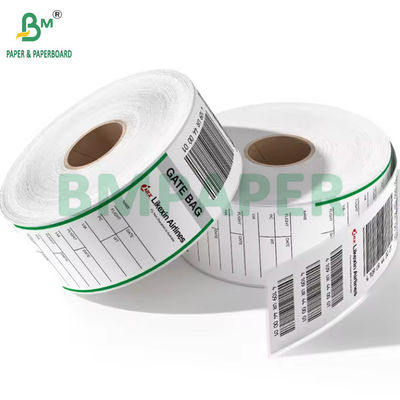 70 กรัม แผ่นสัญลักษณ์ความร้อนเครื่องบิน กระดาษสัญลักษณ์กระเป๋าเดินทาง 53.9cm X 5.5cm