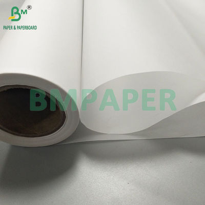 63gsm กระดาษพิมพ์โปร่งกระดาษ Vellum กระดาษติดตาม 24 ′′ × 150 ฟุต