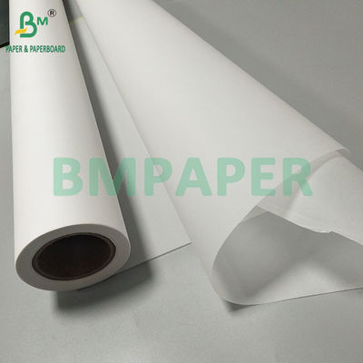 63gsm กระดาษพิมพ์โปร่งกระดาษ Vellum กระดาษติดตาม 24 ′′ × 150 ฟุต