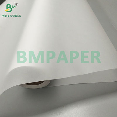 63gsm กระดาษพิมพ์โปร่งกระดาษ Vellum กระดาษติดตาม 24 ′′ × 150 ฟุต