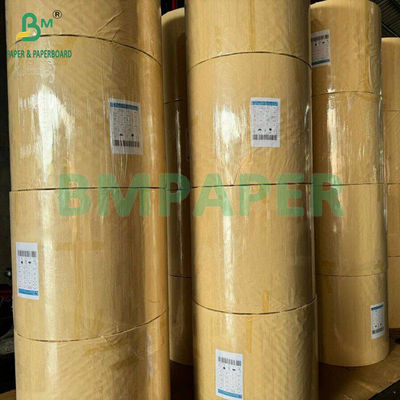 120 กรัม อาหาร ความแข็งแรงในการดึง กระดาษครัฟท์สีน้ําตาลสําหรับกระดาษถุง