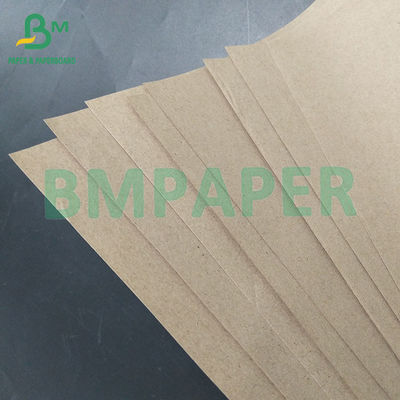 กระดาษกระดาษ Kraft Liner ผสมผสมใหม่สีน้ําตาล 60 กรัม สําหรับการผลิตแกนท่อม้วน