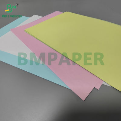 65 กรัม 75 กรัม กระดาษพิมพ์คอมพิวเตอร์ NCR ไม่มีคาร์บอน สําหรับใบส่ง 77 x 110 ซม.