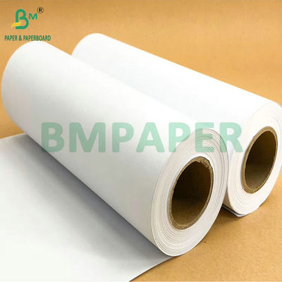 20ปอนด์ ขาวดี ไม่เคลือบ กระดาษจารึกสดใส สําหรับวิศวกรรม 36 นิ้ว X 50 ยาร์ด 2&quot; หลัก