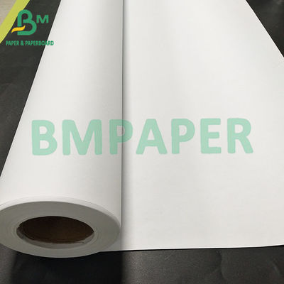 80GSM ไม่เคลือบ CAD สีขาว บอนด์พลอตเตอร์กระดาษสําหรับการสร้างการวาด