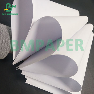 80GSM ไม่เคลือบ CAD สีขาว บอนด์พลอตเตอร์กระดาษสําหรับการสร้างการวาด
