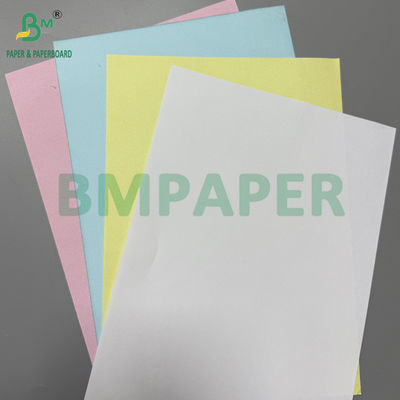กระดาษไร้คาร์บอนขนาด 60 กรัม ขนาด 70 กรัม กระดาษ A4 NCR กระดาษใบใบใบรับใบใบรับใบหลายสี