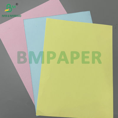 กระดาษไร้คาร์บอนขนาด 60 กรัม ขนาด 70 กรัม กระดาษ A4 NCR กระดาษใบใบใบรับใบใบรับใบหลายสี