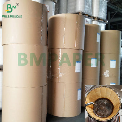 กระดาษกรองกาแฟสีน้ําตาลและขาวธรรมชาติ 50 กรัม ขนาด 500 - 1500 มม