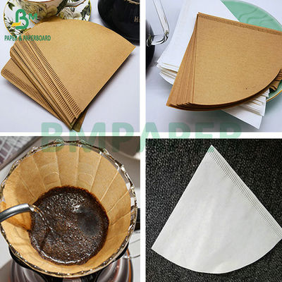 กระดาษกรองกาแฟสีน้ําตาลและขาวธรรมชาติ 50 กรัม ขนาด 500 - 1500 มม
