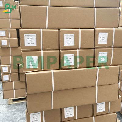 80 GSM CAD Double Size Blue Bond Paper Roll สําหรับการวาดภาพทางวิศวกรรม