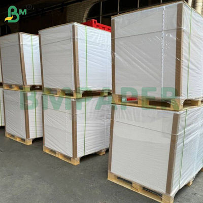 180 กรัม + 15 กรัม PE Cup Stock Paper Signle Side Coated Board กันน้ําทนต่อการพับสูง